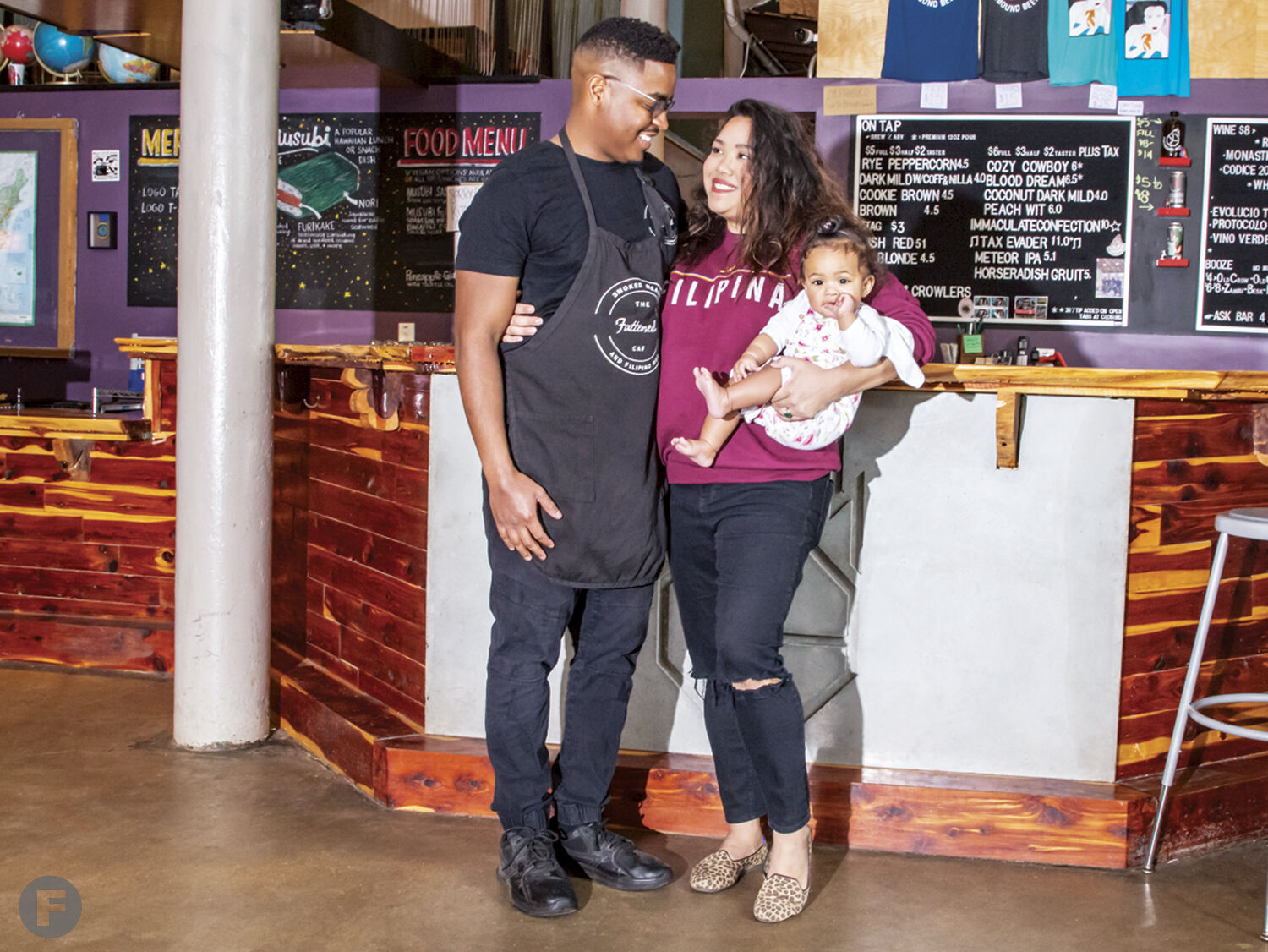 Darren Young and Charlene Lopez-Young, chefs-owners, The Fattened Caf